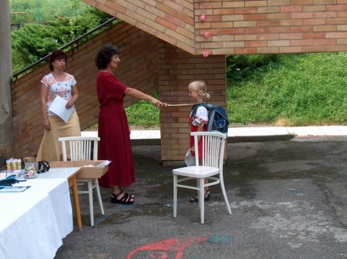 Loučení prváčků s mateřskou školkou - 27.6.2006